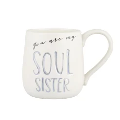 Clearance Enesco Gift SOUL SISTER ETCHED MUG