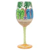 Online Enesco Gift Stuck in the Sand Wine Glass
