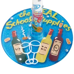 Store Enesco Gift Super Teacher Wine Glass