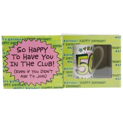 Outlet Enesco Gift 50th Birthday Club Mug Gift