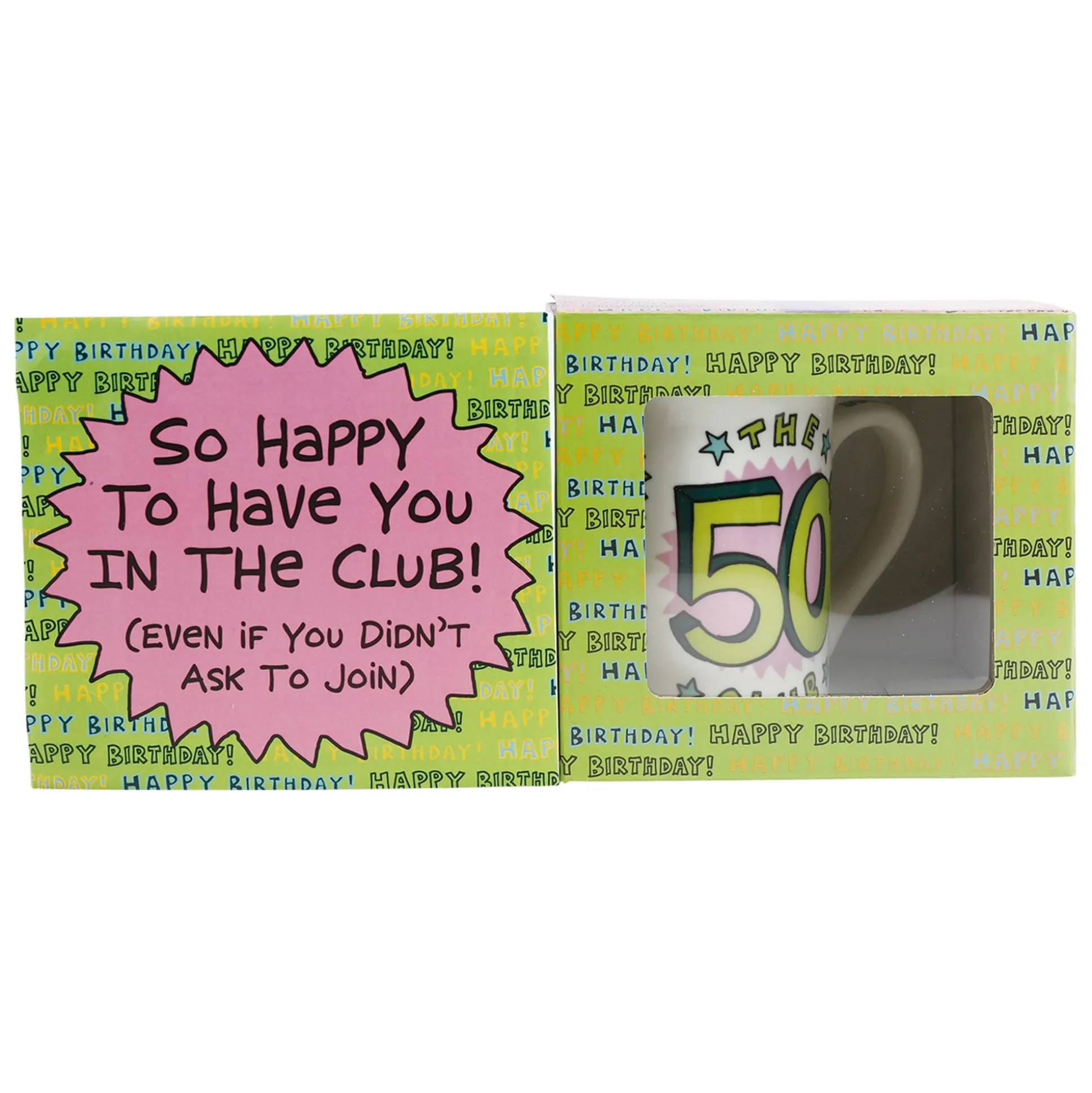 Outlet Enesco Gift 50th Birthday Club Mug Gift