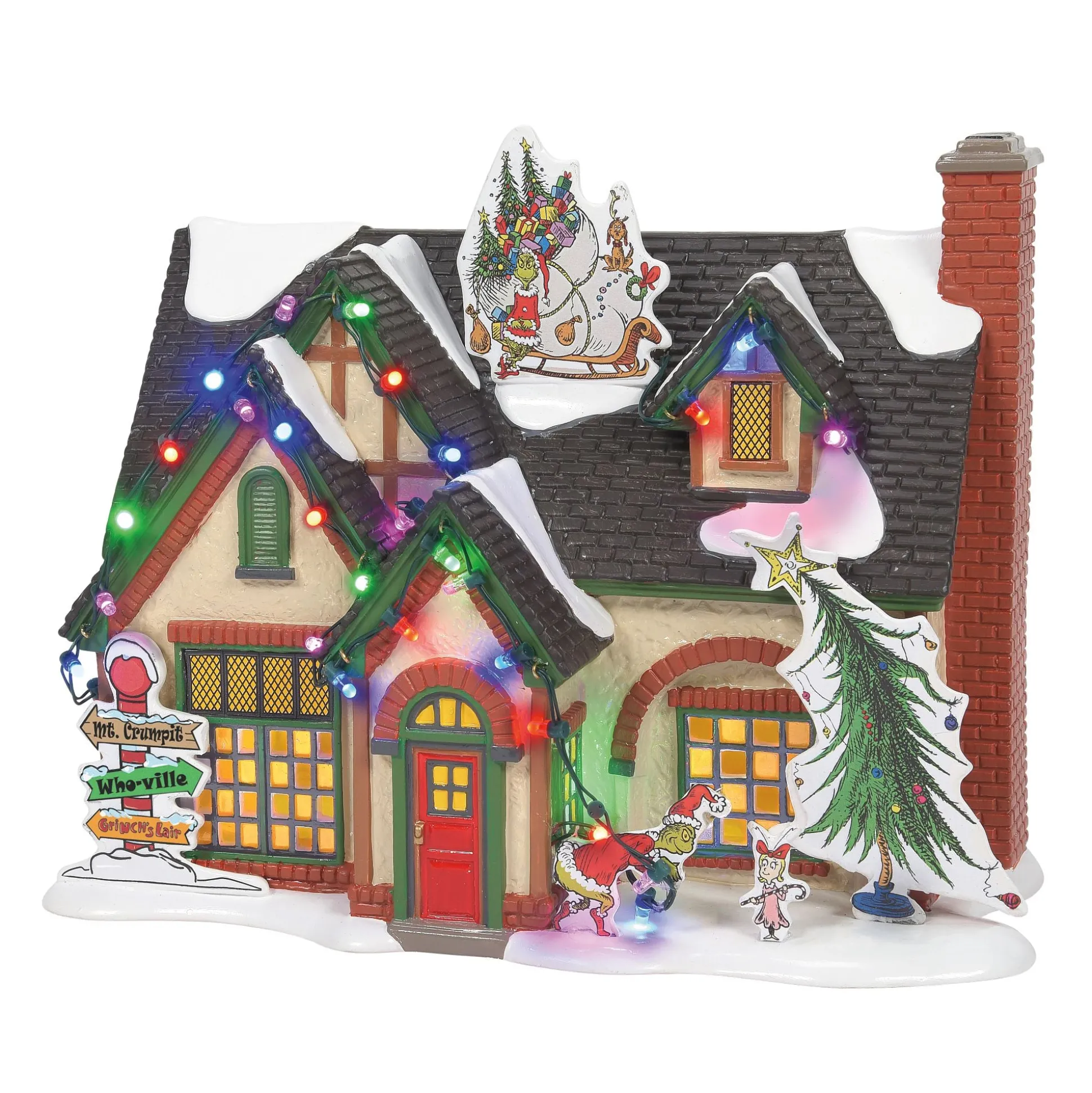 Best Sale Department 56 The Grinch House