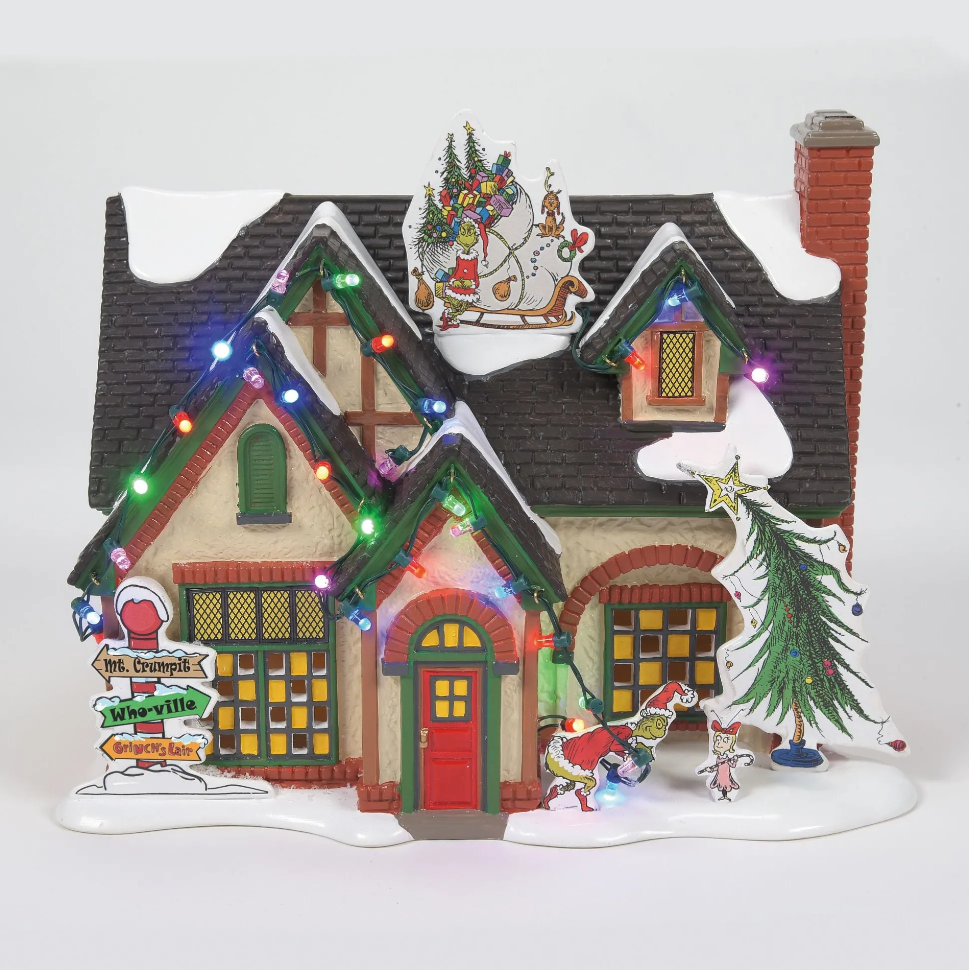 Best Sale Department 56 The Grinch House
