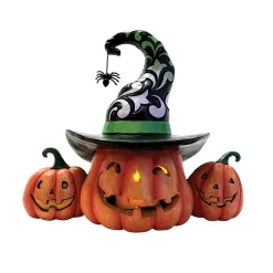 Hot Enesco Gift Three Jack-O-Lanterns LED Fig