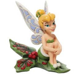 Cheap Enesco Gift Tinker Bell Sitting on Holly