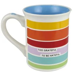Sale Enesco Gift Too Blessed Rainbow Mug 16 oz