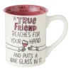 Sale Enesco Gift True Friend WineMug