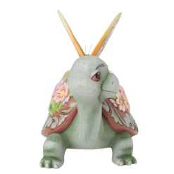 Clearance Enesco Gift Turtle Flowers and Butterfly