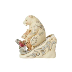 Clearance Enesco Gift Wdlnd Animals on Toboggan Fig