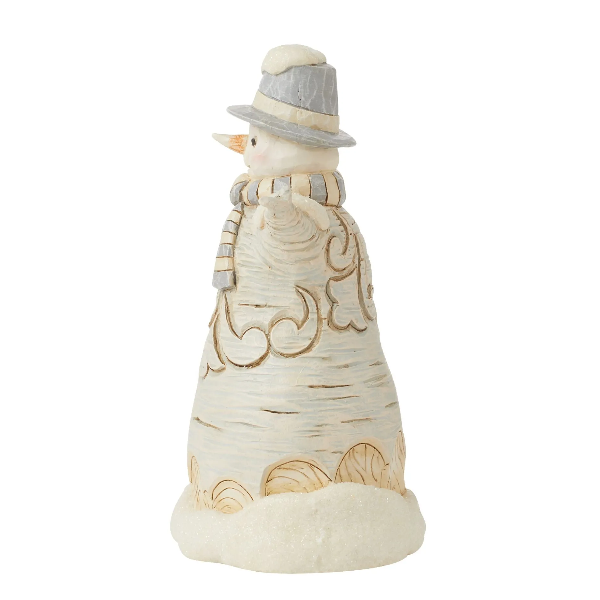 Shop Enesco Gift Wdlnd Carved Snowman Hat Fig