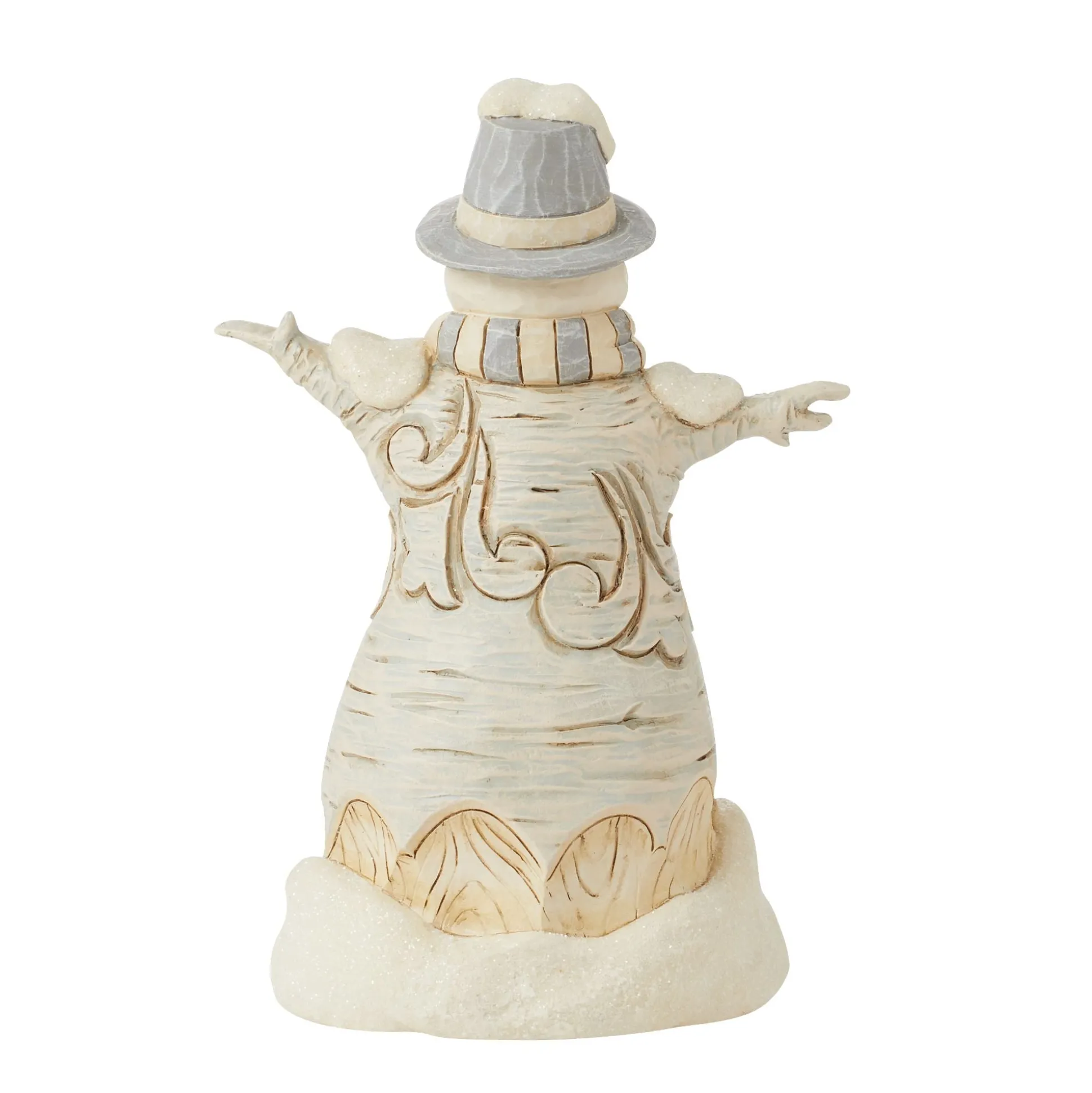 Shop Enesco Gift Wdlnd Carved Snowman Hat Fig