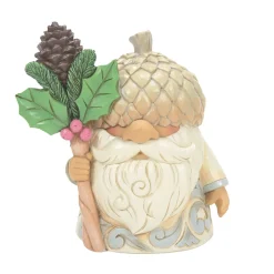 Best Enesco Gift White Woodland Gnome Acorn Hat