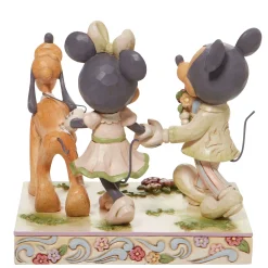 Sale Enesco Gift White Woodland Mickey&Minnie