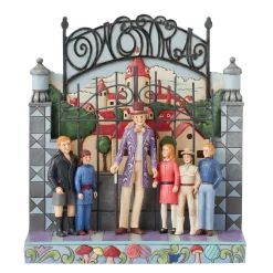 Cheap Enesco Gift Willy Wonka w/Children By Gate