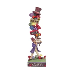 Discount Enesco Gift Willy Wonka with Stacked Icons