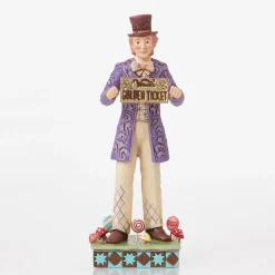 Hot Enesco Gift Willy Wonka w/Rotating ChocBar