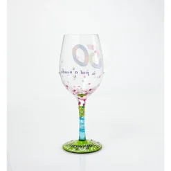 Hot Enesco Gift WINE GLASS 50 IS JUST A NUMBER