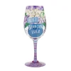 Hot Enesco Gift Wine Glass Best Grandma Ever