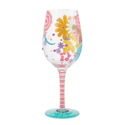 Clearance Enesco Gift Wine Glass Best Mom Ever