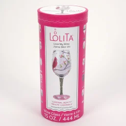 Shop Enesco Gift Wine Glass Cardinal Beauty