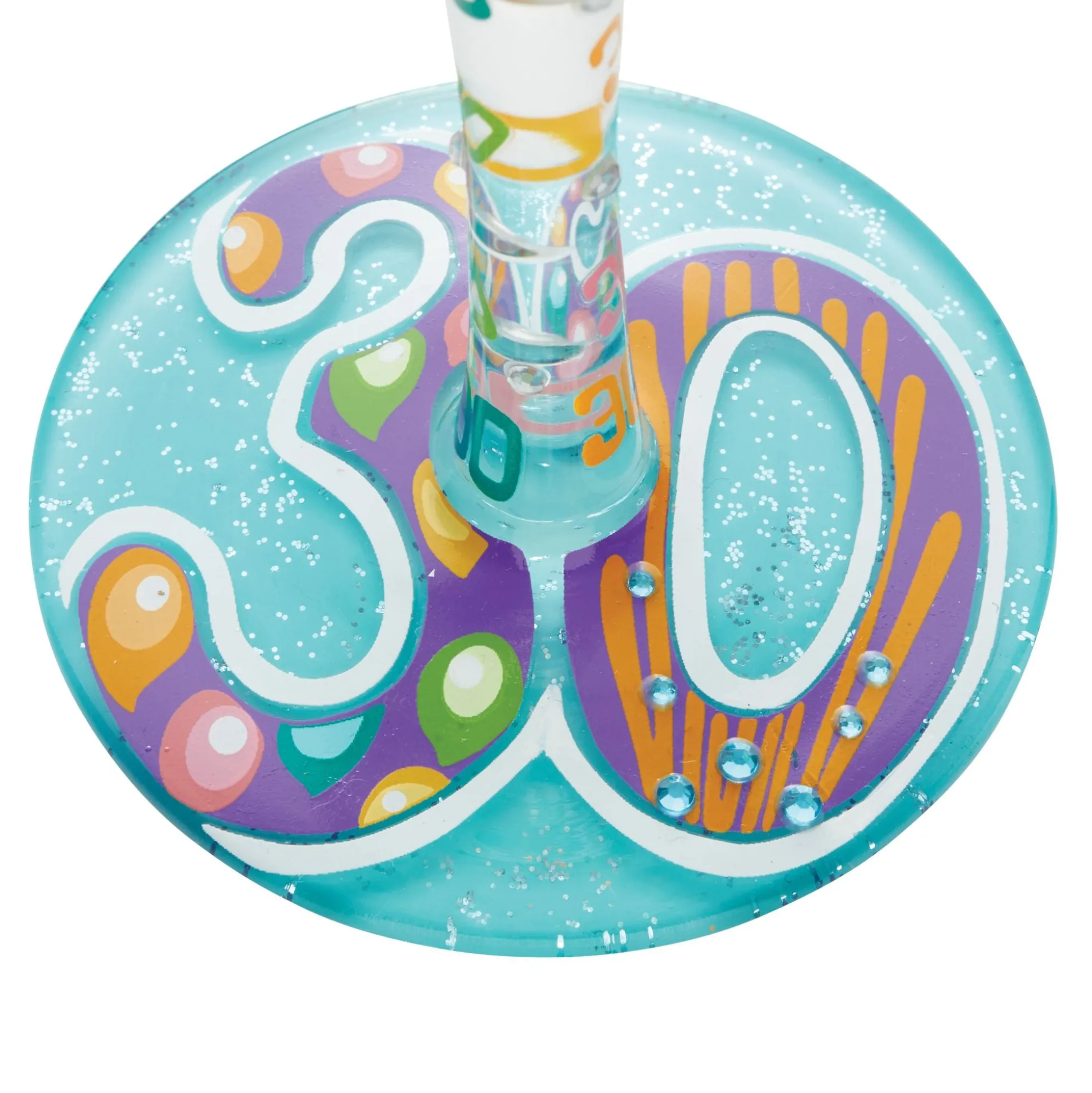 Flash Sale Enesco Gift Wine Glass Happy 30th Birthday