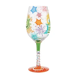 Outlet Enesco Gift Wine Glass Happy 60th Birthday