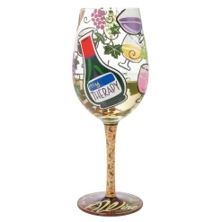Hot Enesco Gift WINE GLASS MY THERAPY