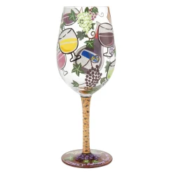 Hot Enesco Gift WINE GLASS MY THERAPY