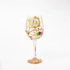 New Enesco Gift Wine Glass Queen For A Day