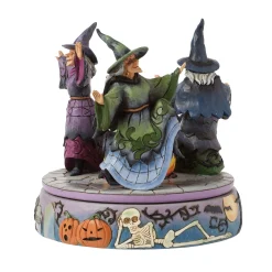 Flash Sale Enesco Gift Witches Rotating Cauldron Fig