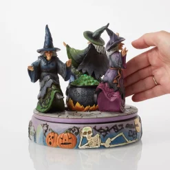 Flash Sale Enesco Gift Witches Rotating Cauldron Fig