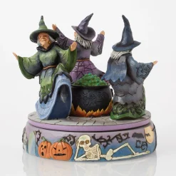 Flash Sale Enesco Gift Witches Rotating Cauldron Fig