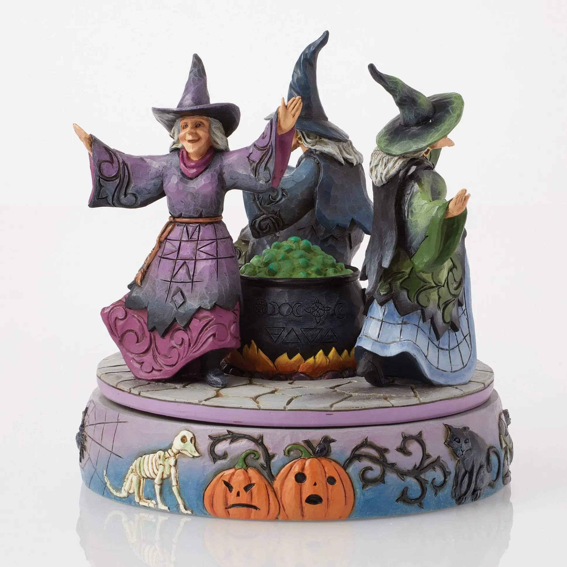 Flash Sale Enesco Gift Witches Rotating Cauldron Fig
