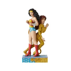 Best Sale Enesco Gift Wonder Woman and Cheetah