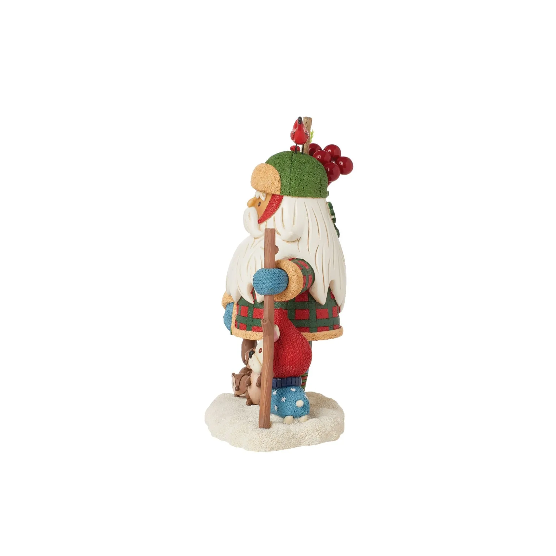 Flash Sale Enesco Gift Woodsy Walking Santa Figurine